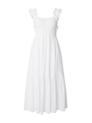 Макси рокля Abercrombie & Fitch бяло