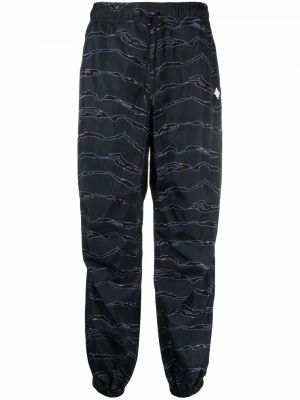 Pantalon de joggings à imprimé Marcelo Burlon County Of Milan bleu