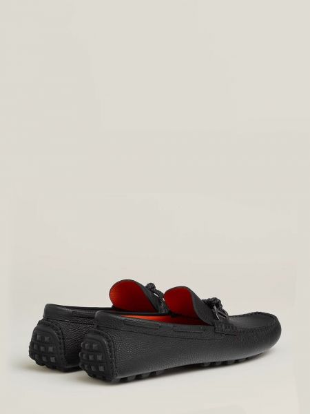 Nahast loafer-kingad Hermès Pre-owned must