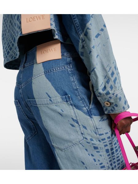 Jeans mit print ausgestellt Loewe