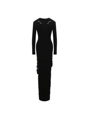 Платье из вискозы Tom Ford черное