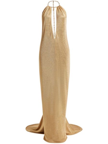 Večernja haljina Tom Ford zlatna