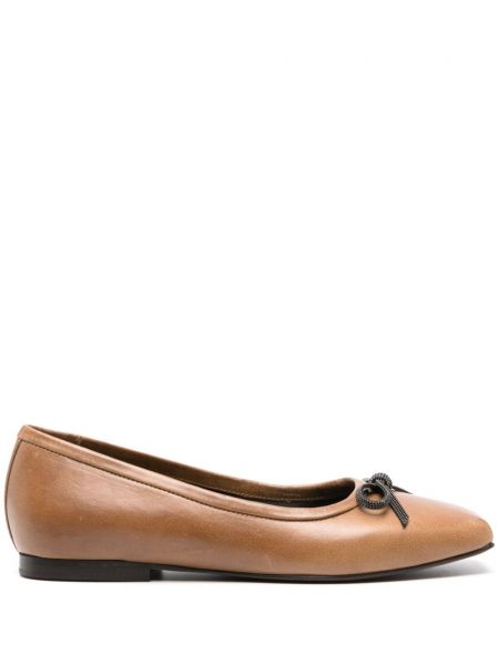 Ballerinaer Brunello Cucinelli brun