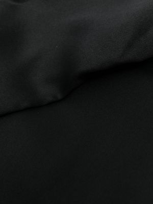 Zīda cimdi Dolce & Gabbana melns