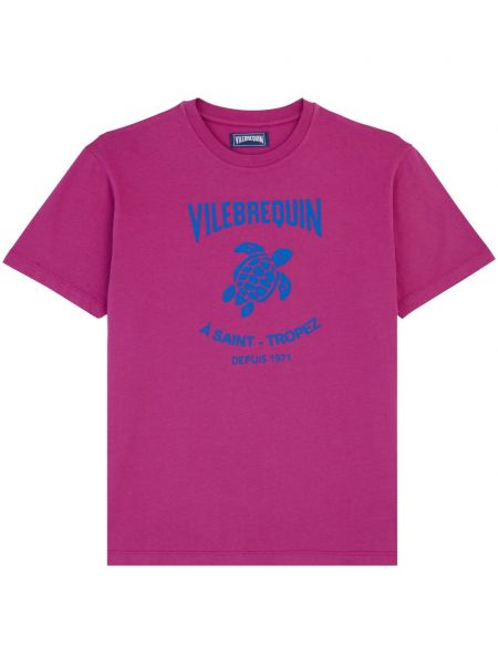 Памучна тениска с принт Vilebrequin