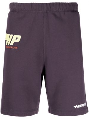 Shorts de sport Heron Preston violet