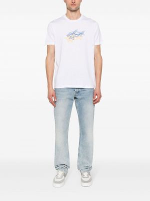 T-krekls ar apdruku Paul & Shark balts