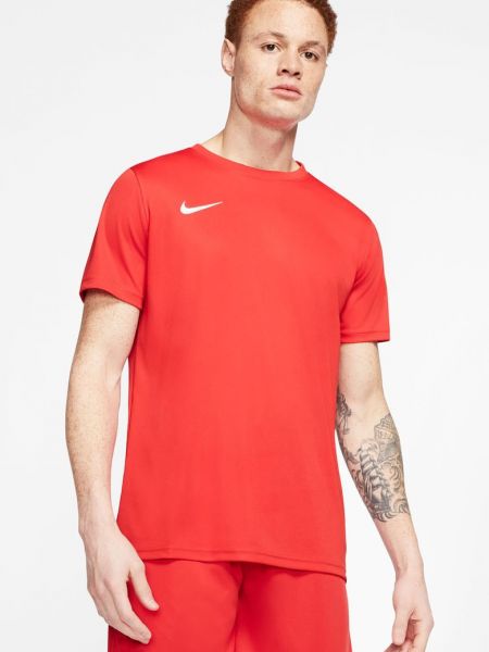 Поло Nike красное