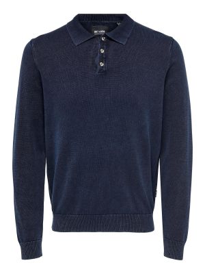 Pull Only & Sons bleu