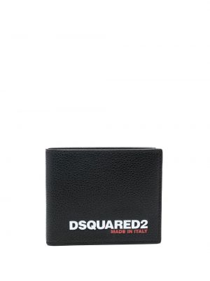 Peněženka s potiskem Dsquared2 černá