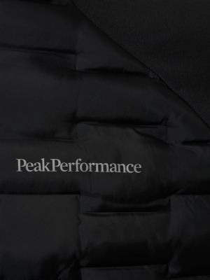 Пухено яке Peak Performance черно