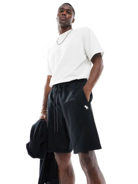 Спортивные шорты Abercrombie & Fitch черные