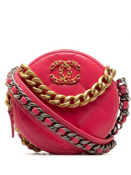 Ogrlica Chanel Pre-owned ružičasta