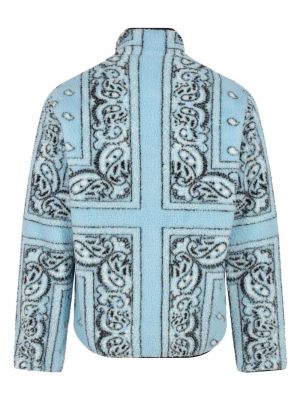 Beidseitig tragbare fleece jacke mit print Supreme