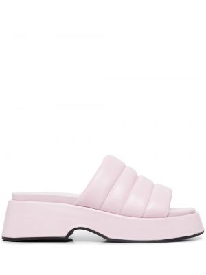 Plattform sandaler Ganni rosa