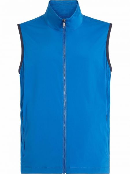 Zip ull vest Zegna blå