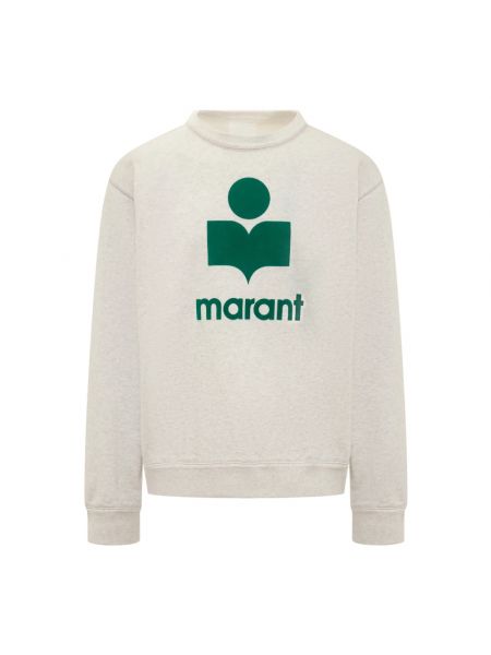 Sweatshirt mit rundhalsausschnitt Isabel Marant beige