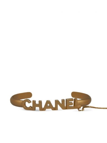 Pierścionek Chanel Pre-owned złoty