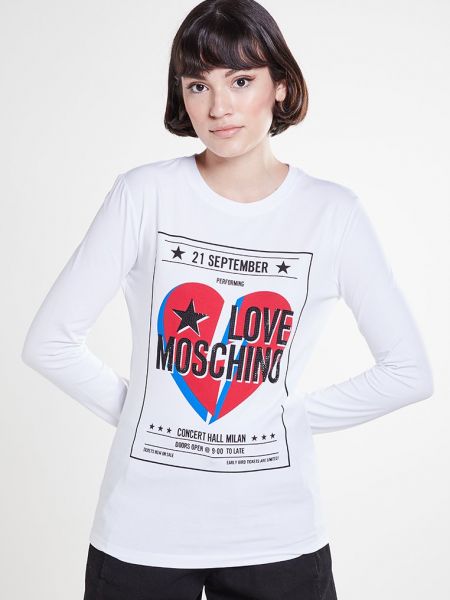 Bluzka Love Moschino biała