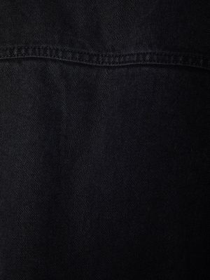 Giacca di jeans Bershka nero