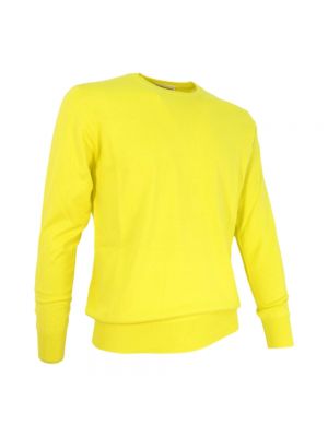 Sweter z kaszmiru Cashmere Company żółty