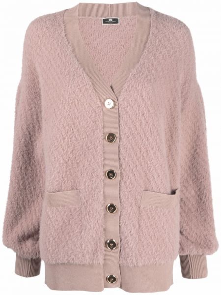 Kardigan Elisabetta Franchi - Růžová