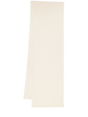 Bufanda de cachemir Annagreta blanco