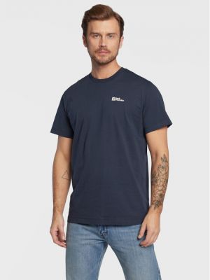 T-shirt Jack Wolfskin blu