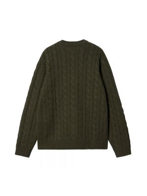 Jersey de lana de tela jersey Carhartt Wip verde