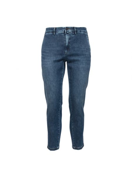 Niebieskie jeansy skinny slim fit Siviglia