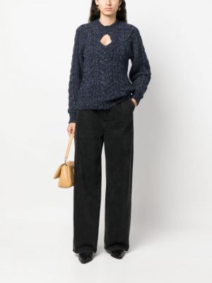 Sweter Isabel Marant niebieski