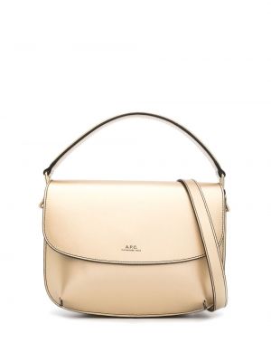 Τσάντα shopper με σχέδιο A.p.c. χρυσό