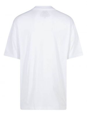Bombažna majica s potiskom Palace bela