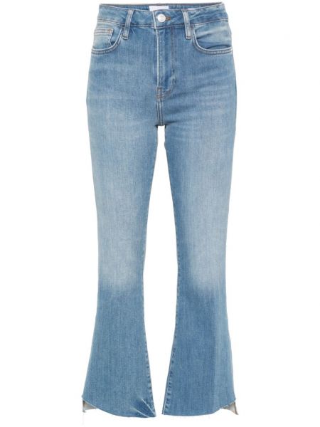Jeans bootcut effet usé Frame bleu