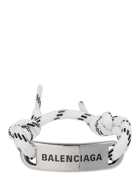 Pulsera brazalete Balenciaga blanco