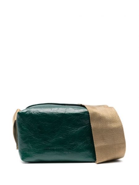 Kožená kabelka Uma Wang zelená