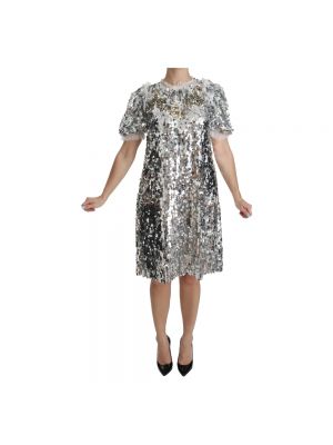 Sukienka mini z cekinami Dolce And Gabbana