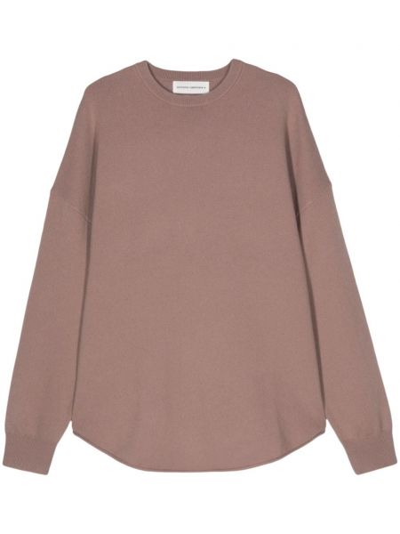 Pletený kašmírový sveter Extreme Cashmere ružová