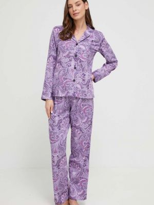 Пижама Lauren Ralph Lauren виолетово