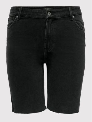 Shorts en jean Only Carmakoma noir