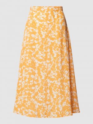Sukienka midi z lyocellu Armedangels pomarańczowa