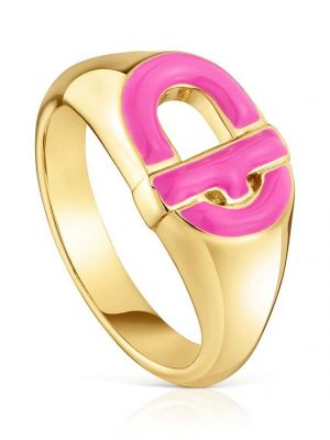 Pozlacený prsten Tous
