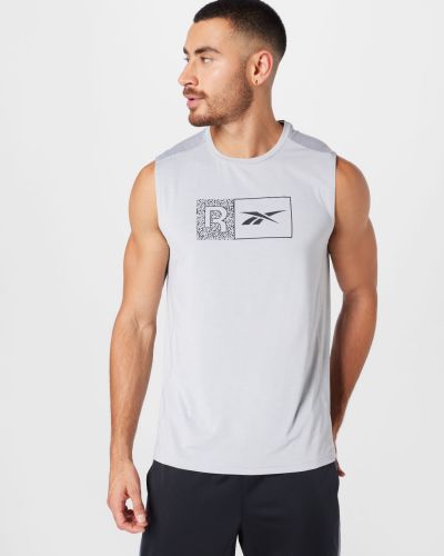 Športové tričko Reebok Sport sivá