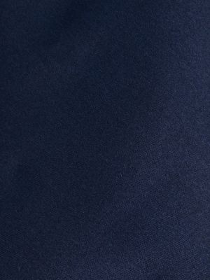 Jedwabny satynowy krawat Corneliani niebieski