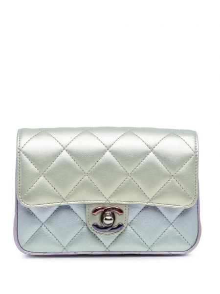 Clutch torbica Chanel Pre-owned zelena