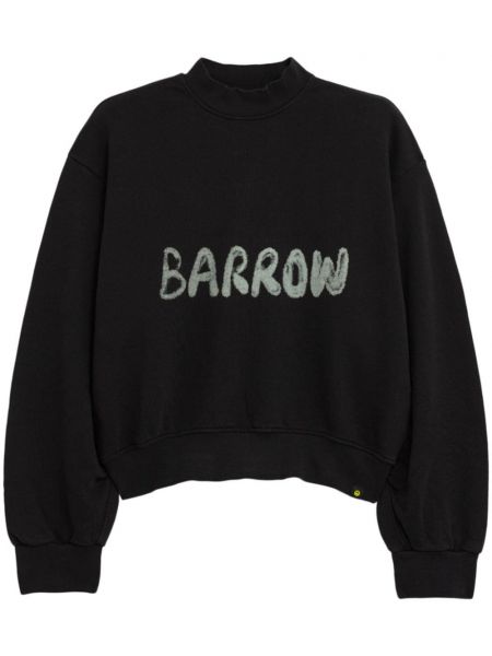 Baskılı sweatshirt Barrow siyah