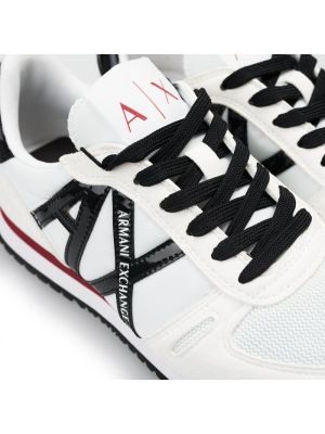 Zapatillas con cordones Armani Exchange blanco