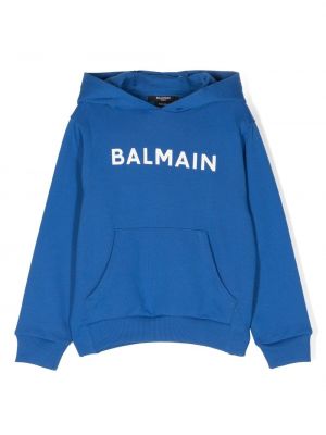 Hættetrøje for piger Balmain Kids blå