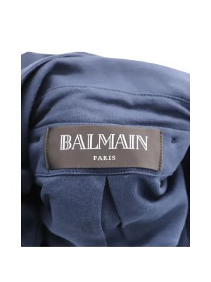 Chaqueta de algodón Balmain Pre-owned azul