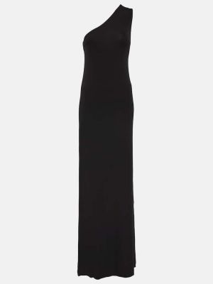 Μάξι φόρεμα από ζέρσεϋ Nili Lotan μαύρο